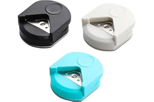 WODEHAHAGOU 3PCS Corner Punch Corner Cutter Corner Punches for Card Making Rounder Paper Corner Cutter Corner Rounder Punch Corner Rounder Mini Portable Corner Rounder for DIY Project Postcard Card Photo Making