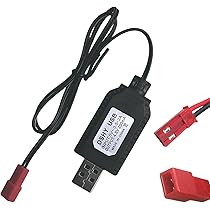 7,4V LiPo USB Ladekabel Mit SM-2PIN - Ladegerät Für RC Autos, Boote & Modellfahrzeuge
