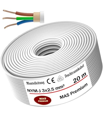 Cavo A Spirale In Rame 3x0,14 Mm² – 25 Metri – Per Modellismo Ferroviario H0, N, Z – BELI-BECO Made In Germany