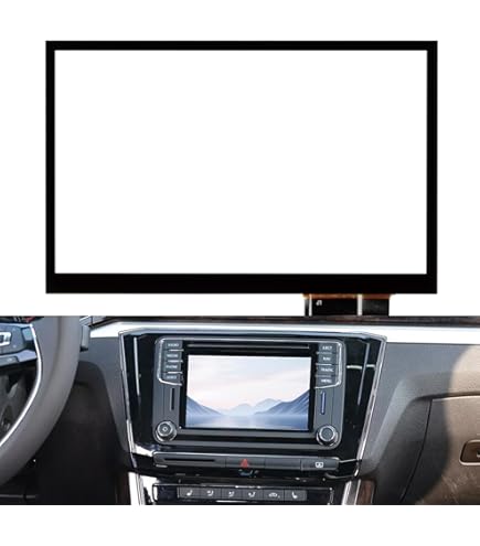 Écran LCD Tactile De Remplacement 6,5" Pour Autoradio VW MIB STD2 NAV 200 682 - Réf. TDO-WVGA0633F00045/00039