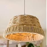 Bohemian Rustic Chandelier with NYLife Wire Mesh Rope