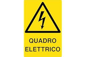 SOCIAL CRAZY GLOBAL CARTELLO SEGNALETICO - QUADRO ELETTRICO - Adesivo Extra Resistente, Pannello in Forex, Pannello In Alluminio (10x15 cm, Adesivo)