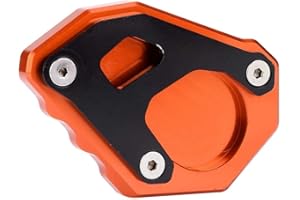 REGUN Motorcycle Side Stand, Motorcycle Kickstand Side Stand, Motorcycle Enlarger Pad Plate for KTM 1050/1090/1190/1290 Adventure Super