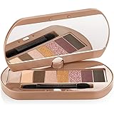 Bourjois - Palette Eye Catching Nude - Set Ombretti Modulabili e Sfumabili a Lunga Durata- 03 Savannah - 4.5g