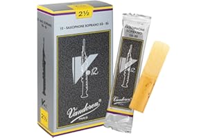 Saxofono soprano V 12 ad ancia Vandoren Calibro: 2 1/2