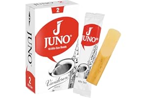 Vandoren JSR612 Juno Student Alto Saxophone Reed - Box of 10 - Strength 2