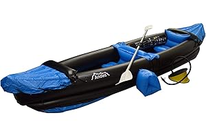 Andes Inflatable/Blow Up Two Person Kayak/Canoe With Paddle Water Sports