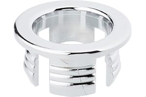 acquastilla 103066 Ring chrom für Überlauf Waschbecken