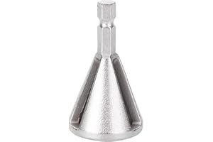 CERSALT Mèche d'ébavurage, chanfrein de réparation de bavure Mèche de chanfrein durable en acier inoxydable Outil de chanfrei pour acier trempé pour l'acier doux, le cuivre