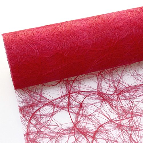 Sizoweb Tischband rot 30 cm Rolle 25 Meter 64 009-R