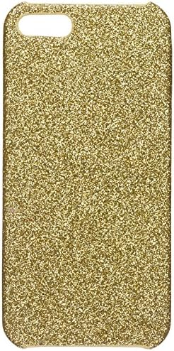 Trendz Slim Patterned Hard Shell Protective Clip-On Case Cover for iPhone 5/5S/SE - Rose Gold Glitter