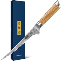 Home Safety Damastmesser Filetiermesser - 14.5cm Kl Produktbild-Vorschau 10