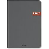 Le Color Kraft Ofis Defter Kareli Gri
