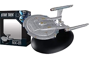 Eaglemoss DEC172289 Star Trek The Official Starships Collection USS Enterprise NX-01 Ship Replica, Multicolore
