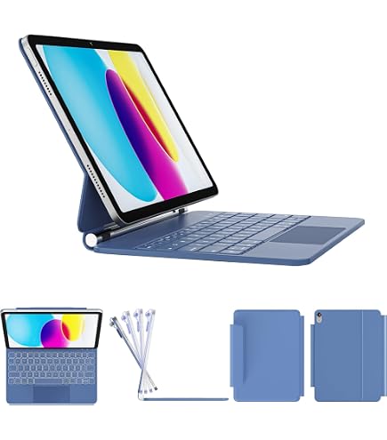Apple Magic Keyboard Folio for iPad A16 and iPad 10 Gen - White