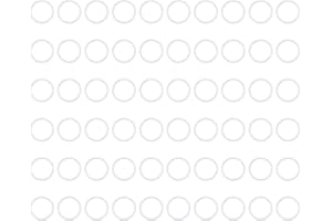 UHATa Silicone Rubber O Ring 16mm ID, 19mm OD, 1.5mm Width VMQ Washer Gasket Sealing-Applications for Pressure Washer Plumbing Sealing-[Qty 100 White]