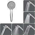 Lorazzo Versa 5-Function Hand Shower for Bathroom | Multi-mode water flow (Massage, Rain, Mist, Rain+Massage, Rain+Mist) | 1-Year Lorazzo Limited Warranty (1 piece handheld shower head only)