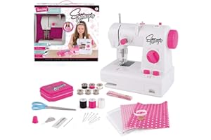 Sew Amazing Studio | Sewing Machine STEAM Toy, Educational Complete Set for Beginners Girls and Kids