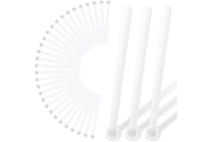 BREMOROU 30 cucharas dosificadoras, mini cucharas medidoras, cucharas medidoras, cucharas medidoras, cucharas medidoras, cucharas medidoras de plástico, accesorios para polvo de mica, cosméticos, medicina,