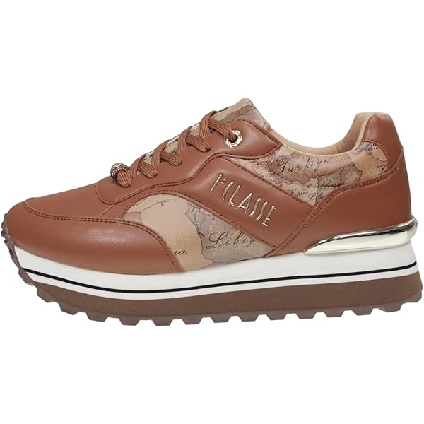Alviero Martini 1a Classe Geo Classic Print Dames Sneakers