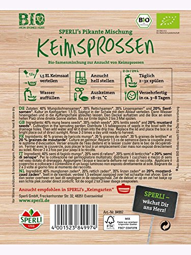 Keimsprossen SPERLI- Mischung - 2