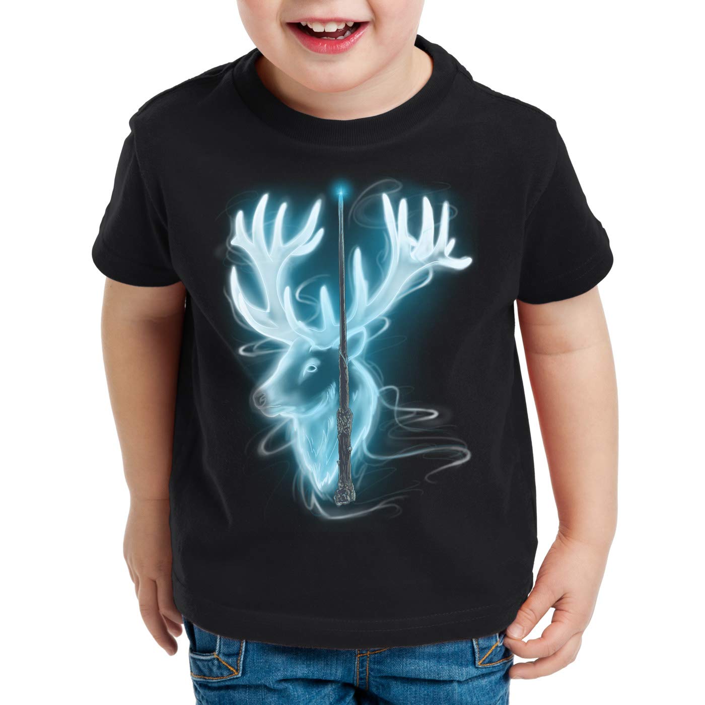 CottonCloud-Patronus-Harry-T-Shirt-fr-Kinder-Schule-zauberei-Magic-Potter