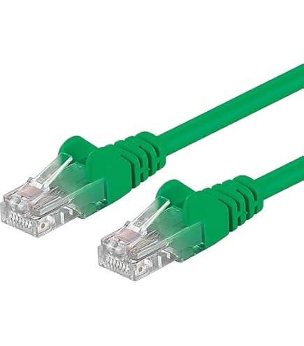 Cavo Ethernet Cat.5e U/UTP 10 Metri Blu - Patch Cable RJ45 Per Rete Internet