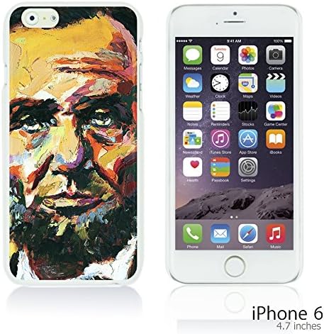OBiDi - Celebrity Star Hard Back Case for Apple iPhone 6 / 6S (4.7 inch)Smartphone - Abraham Lincoln