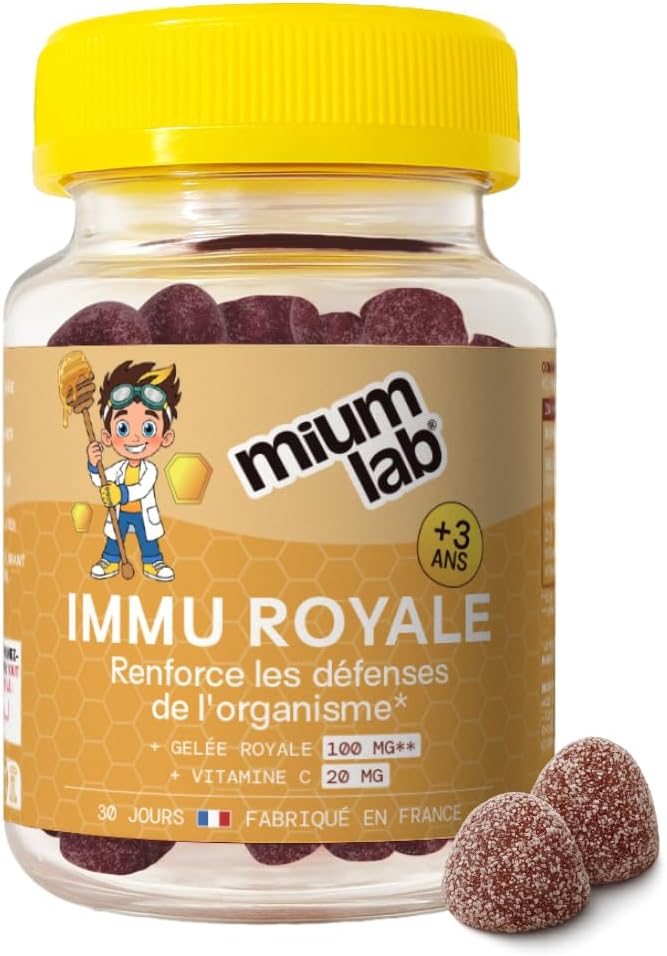 Avis d'Expert & Test Approfondi : MIUMLAB - Gummies Gelée Royale Enfant Immunit (MIUMLAB)