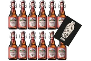 Peters Kölsch 12er Set Bier 0,33L (4,8% Vol) mit Mixcompany Grußkarte inkl Pfand MEHRWEG- [Enthält Sulfite]
