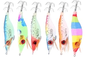 Tiiyee Señuelos de Pesca, Cebo Camarón Simulación Cebos Simulacións Láser 3D Artificial Camarones Falsos con Anzuelo Spinning Señuelo Duros Flotantes Mosca Perca Peces mar Suave Pesca Herramienta