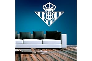 Vipol. Escudos equipos deportivos varios tamaños (BETIS 58X65 blanco)