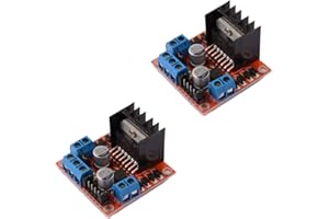 Movilideas - Double pont H Dual H Bridge DC Stepper Motor Drive Contrôleur Module de carte L298N