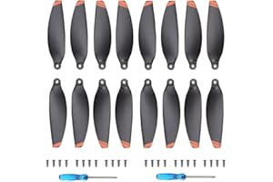 BOCGUY DJI mini 2 SE / Hélices Drone DJI Mini 2 / Faible Bruit & Stable Accessoires Hélice Remplacement (Orange)