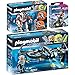 Produktbild PLAYMOBIL® Top Agents 3er Set 9251 9253 5296 Agent T.E.C.'s Mech + Mega Drone + Top Agent mit Balance-Racer