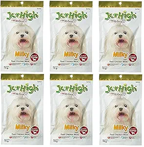 JerHigh Milk Stix Stick Treat for All Life Stages Dog (70 g) - Pack of 6