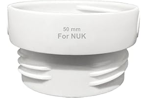MAMAMI Adattatore per Biberon NUK Firts Choice - Adattatore Scaldabiberon - Compatibile con Scaldabiberon Ø50 mm - Facile da Usare e Pulire - Adattatore Scaldalatte materno