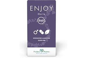 PRODECOPHARMA ENJOY MARTE da 45 compresse - a base di Muira Puama, Maca e Zafferano - tonico, favorisce il normale tono dell'umore