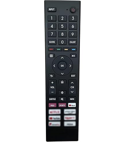 Mando A Distancia VINABTY ER-22601B/ER-22601A Para Televisores Hisense Smart TV - Compatible Con Muchos Modelos