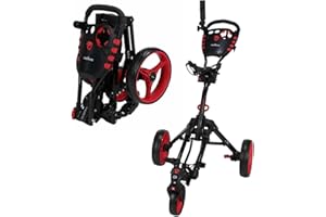 Caddymatic Golf 360° SwivelEase 3 Wheel Folding Golf Cart