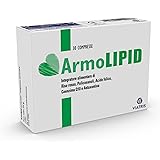 Armolipid integratore alimentare con Policosanoli, Riso rosso fermentato, Acido folico, Coenzima Q10 e Astaxantina 30 compres