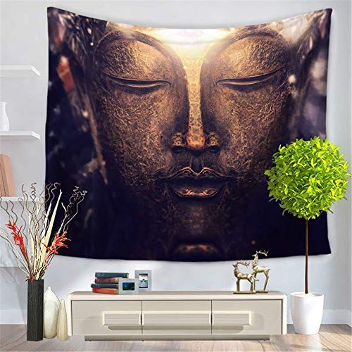 RFVBNM Wall Hanging Tapestry, Hippie Hippy Tapestries,Buddha Tapestry, Cotton Handmade Bedsheet,sofa cover, Bedding Bedspread, Picnic Beach Sheet, Table Cloth, Decorative Wall Hanging,200*150cm