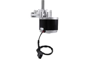 Veciado 250 W 24 V 75 Min BüRstenmotor mit Niedriger Geschwindigkeit, 44 Mm LäNgerer Schaft, Schaftdurchmesser 17 Mm, Rollstuhl Verwendeter DC-Getriebe-BüRstenmotor
