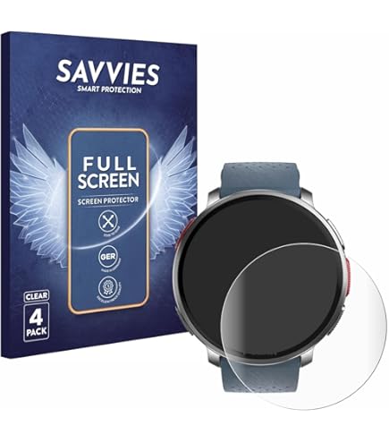 4x Polar Vantage V3 Schutzfolien - HD Clear & Kratzfest Mit Selbstheilungs-Funktion