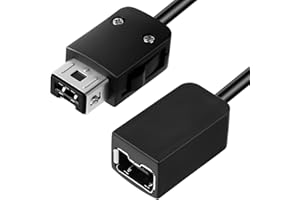 AXFEE Verlängerungskabel Kompatibel mit Nintendo NES, Verlängerungskabel Kompatibel-mit WII Remote, WII-Nunchuck Controller und NES Classic Mini-Controllern(10FT / 3m)