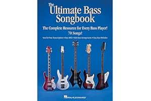 The ultimate bass songbook guitare basse: The Complete Resource for Every Bass Player!; 70 Songs, Note-for-Note Transcriptions, Bass Riffs, Solo Arrangements, Easy Bass Melodies