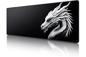 FROTOX Podkładka pod mysz XXL, gamingowa podkładka pod mysz, duża (800 x 300 x 3 mm), podkładka na biurko, podkładka pod mysz z motywem, antypoślizgowy, gumowany spód i szyte krawędzie.