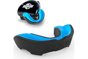 ‎MADGON MADGON Mundschutz für ideale Atmung & leicht Anpassbar | Sport Zahnschutz für Kampfsport MMA Boxen Kickboxen - Erwachsene