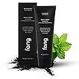 Fang Natural Toothpaste|Teeth Whitening|Heals Sensitive Teeth|Fights Cavities, Gum Diseases & Bad Breath|SLS & Chemical Free |Organic, Vegan (Pack of 1, Activated Charcoal)