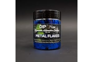 ‎DIPON Effektpigment 3D Majestic Blue Heart Cross Flake Glitter Polyester EFfekt Farbpigment für Epoxidharz Resin Epoxy Autolack Aquarell Seife Kunst Geode